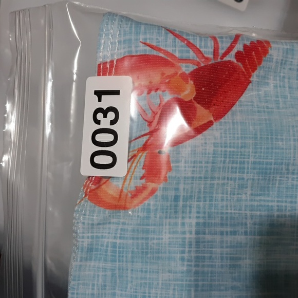 Johnnie-O Swim Trunks Men's XXL Blue Baja Toma Shorts Crawfish NWT - Picture 13 of 13